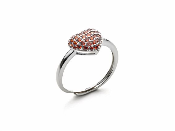 Anello 4US: Cesare Paciotti Donna San Valentino 23 in Argento 4UAN5720W - 4UAN5720W